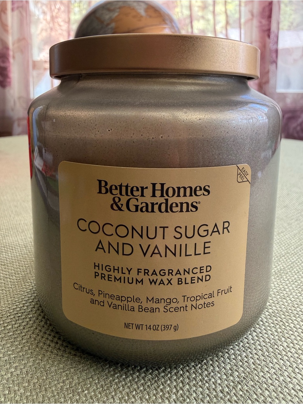 🌞 4/$20 - Better Homes & Gardens Coconut Sugar & Vanilla Jar Candle 14 oz